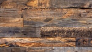 Drewno z odzysku (tzw. reclaimed wood) pochodzi z rozbiórek starych stodół, magazynów, fabryk czy starych podłóg. J